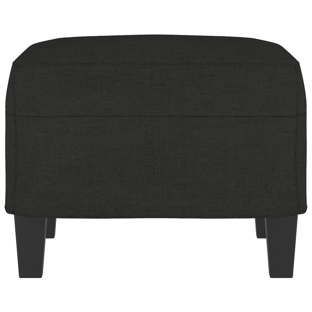 NNEVL Footstool Black 60x50x41 cm Fabric