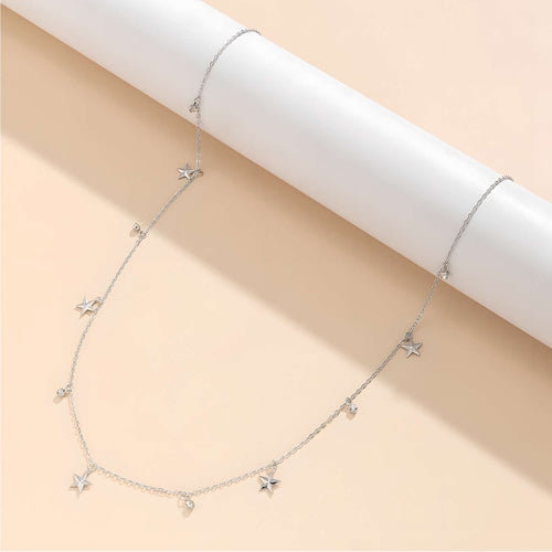 Silver Stars Waist Chain
