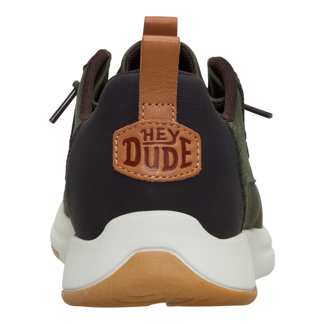 HEYDUDE Wally Drift Classic Deep Green/Silver Birch Size 12, Men's Shoes, Casual Sneakers, Comfortable & Light-Weight