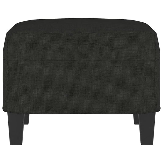 NNEVL Footstool Black 60x50x41 cm Fabric