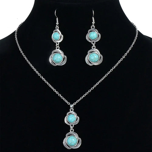 Vintage  Necklace Earring Jewelry Set